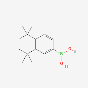 (5,5,8,8-Tetramethyl-5,6,7,8-tetrahydronaphthalen-2-yl)boronic acid