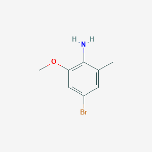 molecular formula C8H10BrNO B1311259 4-Bromo-2-methoxy-6-methylaniline CAS No. 348169-39-1