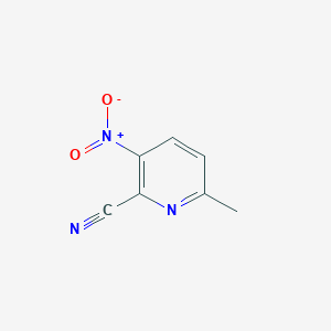 molecular formula C7H5N3O2 B1311274 6-Methyl-3-nitropicolinonitrile CAS No. 187242-90-6