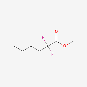 molecular formula C7H12F2O2 B1311288 Methyl 2,2-difluorohexanoate CAS No. 50889-47-9