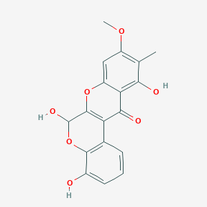 9-O-Methyl-4-hydroxyboeravinone B