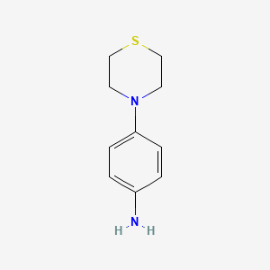 molecular formula C10H14N2S B1311295 4-Thiomorpholinoaniline CAS No. 22589-35-1