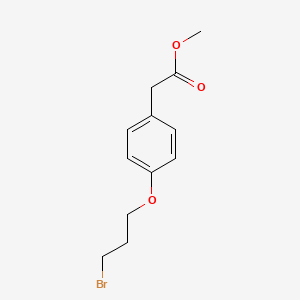 Methyl 2-[4-(3-bromopropoxy)phenyl]acetate
