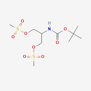 2-((tert-Butoxycarbonyl)amino)propane-1,3-diyl dimethanesulfonate