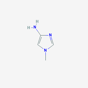 molecular formula C4H7N3 B1311322 1-Methyl-1H-imidazol-4-amine CAS No. 79578-98-6