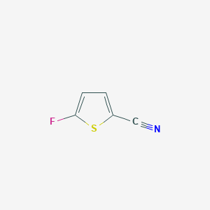 molecular formula C5H2FNS B1311324 5-Fluorothiophene-2-carbonitrile CAS No. 32415-91-1