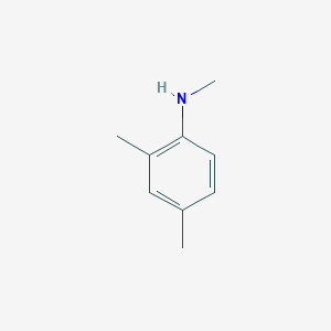 molecular formula C9H13N B131133 N,2,4-trimethylaniline CAS No. 13021-13-1