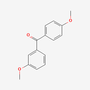molecular formula C15H14O3 B1311337 4,3'-Dimethoxybenzophenone CAS No. 75731-44-1