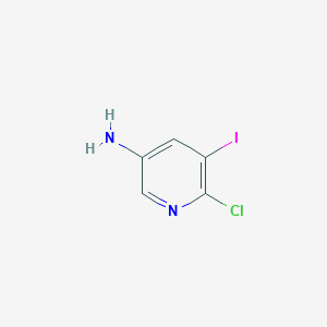 molecular formula C5H4ClIN2 B1311340 6-Chloro-5-iodopyridin-3-amine CAS No. 444902-32-3