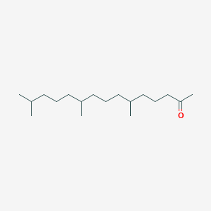 molecular formula C18H36O B131137 Phytone CAS No. 502-69-2