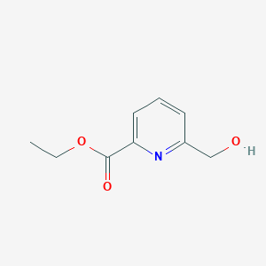 molecular formula C9H11NO3 B1311370 Ethyl 6-(hydroxymethyl)pyridine-2-carboxylate CAS No. 41337-81-9