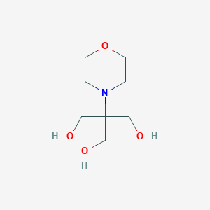 molecular formula C8H17NO4 B13113733 2-(Hydroxymethyl)-2-morpholinopropane-1,3-diol 
