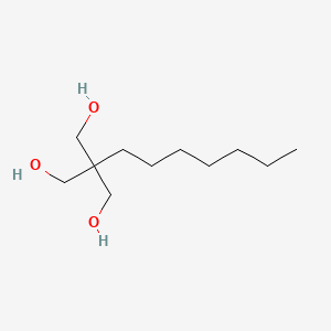 molecular formula C11H24O3 B1311374 2-Heptyl-2-(hydroxymethyl)propane-1,3-diol CAS No. 4780-30-7