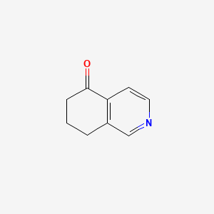 molecular formula C9H9NO B1311380 7,8-Dihydroisoquinolin-5(6H)-one CAS No. 21917-86-2