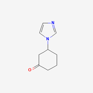 3-(1H-imidazol-1-yl)cyclohexanone