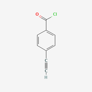 molecular formula C9H5ClO B1311383 4-ethynylbenzoyl Chloride CAS No. 62480-31-3