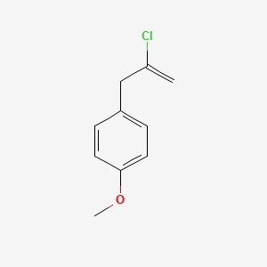 molecular formula C10H11ClO B1311384 2-Chloro-3-(4-methoxyphenyl)-1-propene CAS No. 91284-04-7