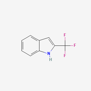 molecular formula C9H6F3N B1311385 2-(trifluoromethyl)-1H-indole CAS No. 51310-54-4