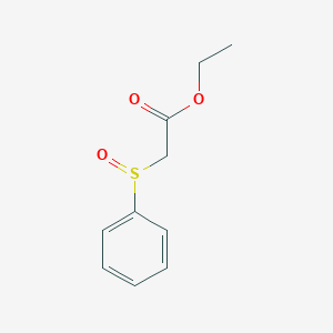 molecular formula C10H12O3S B1311388 Ethyl Phenylsulfinylacetate CAS No. 54882-04-1