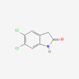 molecular formula C8H5Cl2NO B1311402 5,6-Dichloroindolin-2-one CAS No. 71293-59-9