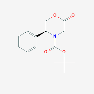 (S)-tert-butyl 2-oxo-5-phenylmorpholine-4-carboxylate