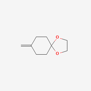 molecular formula C9H14O2 B1311411 8-Methylene-1,4-dioxaspiro[4.5]decane CAS No. 51656-90-7