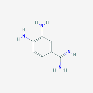 molecular formula C7H10N4 B1311413 3,4-Diaminobenzimidamide CAS No. 68827-43-0