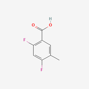 molecular formula C8H6F2O2 B1311415 2,4-Difluoro-5-methylbenzoic acid CAS No. 367954-99-2