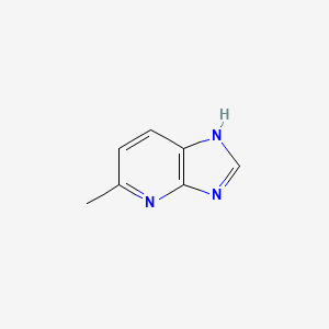molecular formula C7H7N3 B1311445 5-methyl-1H-imidazo[4,5-b]pyridine CAS No. 27582-24-7