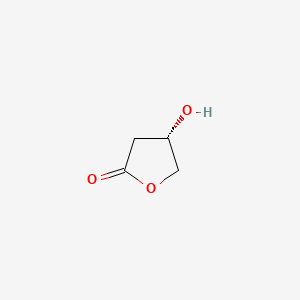 molecular formula C4H6O3 B1311449 (S)-3-羟基-γ-丁内酯 CAS No. 7331-52-4
