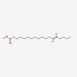 molecular formula C18H34O2 B13114525 trans-13-Octadecenoic acid CAS No. 693-71-0