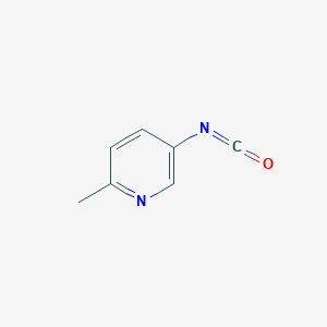 molecular formula C7H6N2O B1311455 5-Isocyanato-2-methylpyridine CAS No. 732245-99-7