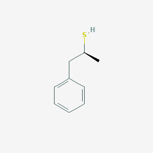 molecular formula C9H12S B13114558 (s)-1-Phenylpropane-2-thiol 