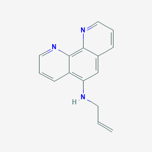 molecular formula C15H13N3 B13114581 N-Allyl-1,10-phenanthrolin-5-amine 
