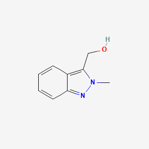 molecular formula C9H10N2O B1311470 (2-methyl-2H-indazol-3-yl)methanol CAS No. 58536-48-4