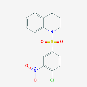 1-(4-Chloro-3-nitrobenzenesulfonyl)-1,2,3,4-tetrahydroquinoline