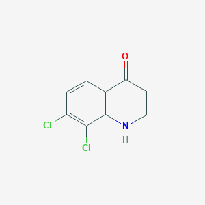 molecular formula C9H5Cl2NO B1311482 7,8-二氯-4-羟基喹啉 CAS No. 871217-91-3