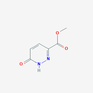molecular formula C6H6N2O3 B1311512 Methyl 6-oxo-1,6-dihydropyridazine-3-carboxylate CAS No. 63001-30-9
