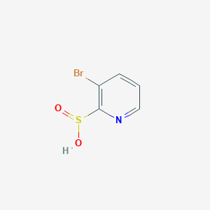 molecular formula C5H4BrNO2S B13115616 3-Bromopyridine-2-sulfinicacid 