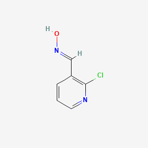 molecular formula C6H5ClN2O B1311569 2-Chloronicotinaldehyde oxime CAS No. 215872-96-1