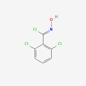 molecular formula C7H4Cl3NO B1311597 2,6-dichloro-N-hydroxybenzenecarboximidoyl chloride CAS No. 6579-27-7