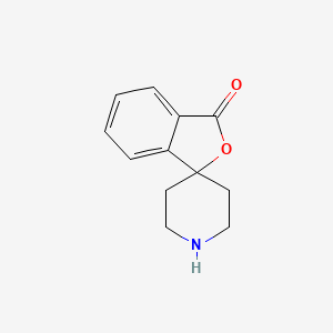 molecular formula C12H13NO2 B1311611 3H-螺[异苯并呋喃-1,4'-哌啶]-3-酮 CAS No. 37663-46-0