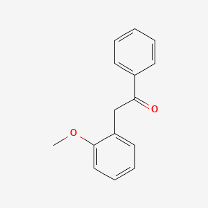 molecular formula C15H14O2 B1311627 2-(2-Methoxyphenyl)acetophenone CAS No. 27356-33-8
