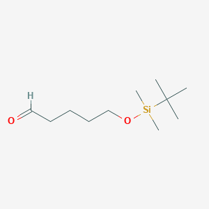 molecular formula C11H24O2Si B1311646 5-((叔丁基二甲基甲硅烷基)氧基)戊醛 CAS No. 87184-80-3