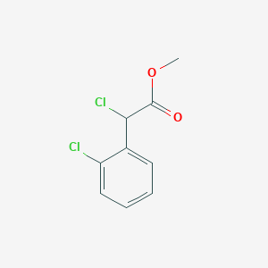 molecular formula C9H8Cl2O2 B1311664 Methyl 2-chloro-2-(2-chlorophenyl)acetate CAS No. 90055-47-3