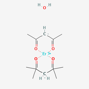 molecular formula C15H23ErO7 B13116748 Erbium(III)acetylacetonatexhydrate 