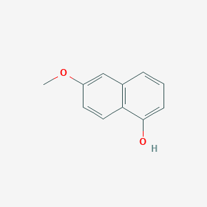 molecular formula C11H10O2 B1311680 6-Methoxynaphthalen-1-ol CAS No. 22604-07-5