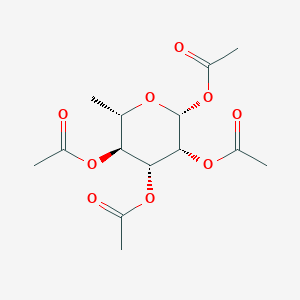 molecular formula C14H20O9 B1311693 beta-L-Rhamnose tetraacetate 