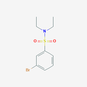 molecular formula C10H14BrNO2S B1311699 3-bromo-N,N-diethylbenzenesulfonamide CAS No. 871269-11-3