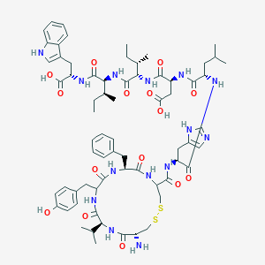 Cys(11)-Cys(15)-endothelin-1 (11-21)